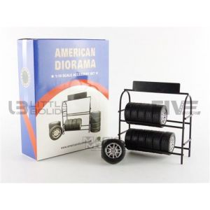 Image de American Diorama Miniature Voiture de Collection, 77518, Noir