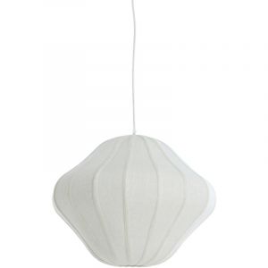 Light & Living - suspension - Sukau - blanc - textile - E27 -