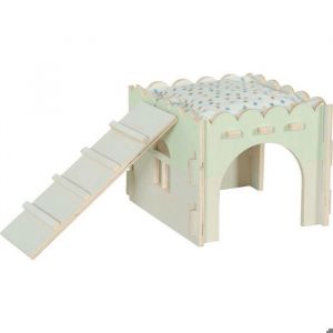 Zolux Maison en bois pour rongeurs Cosy Pour lapin nain