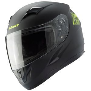 Kenny Casque intégral enfant Targa noir/jaune fluo - L