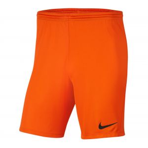 Nike Short pour enfant Park III sans slip interieur orange/noir