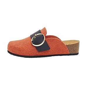Scholl Chaussons Amalfi Clog Orange 36