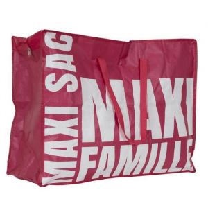 Image de Sac Xxl "multi usage" 70cm Rose & Blanc Prix