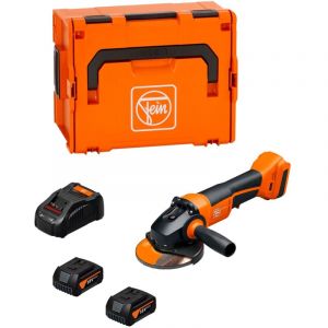 Fein Meuleuse d'Angle CCG 18-125-10 PD AS (2 x 5,0 Ah GAL1880CV L-Boxx 238)