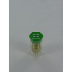 Danfoss Lot de 10 gicleurs LE type H d&eacute;bit 0,50 g angle 80&deg; 030H8708