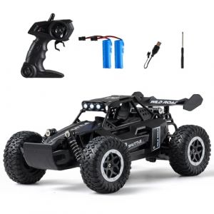 Great-Junamt Rc Car Voiture Telecommandee Rc Voitures 1:16 Tout-Terrain Monster Truck Phares A Led, Jouet De Voiture Rc 20 Kmh Cade-Great-Junamt