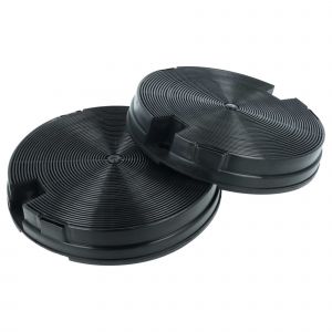 Vhbw 2x Filtres &agrave; charbon actif compatible avec Ikea 857943101900, 857943115900, 857943115000, 857943116000, 857943101000 hotte aspirante