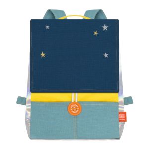 L'oiseau bateau Sac à dos Astro moutarde et gauloise