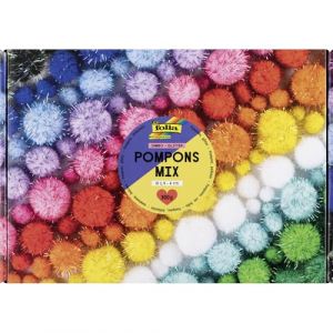 Folia Pompons Mix Jumbo Pack &laquo; Glitter &raquo;