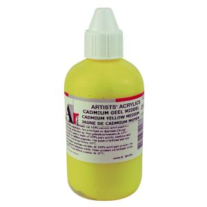 Image de Ara Peinture acrylique lisse, 250ml, Jaune de Naples rougeâtre extra