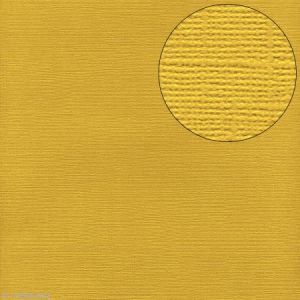 Image de Bazzill basics paper Papier scrapbooking Bazzill 30 x 30 cm - Texture - Sunbeam (jaune)