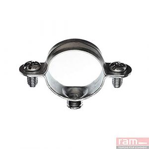 Ram Boite de 100 colliers métalliques simples - ø20mm - Acier