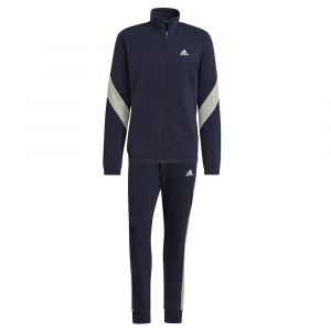 Adidas Survêtement Cotton TS Bleus - Taille S