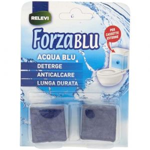 RELEVI WC CUBO BLU X ACQUA CASSETTA 2PEZZI