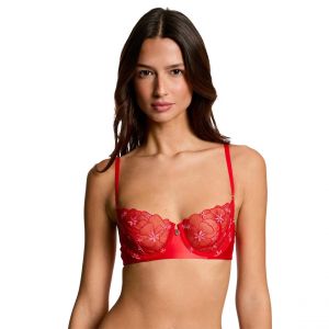 Morgan Soutien-gorge armatures rouge femme - Taille 90C