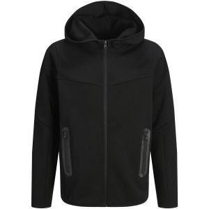 Jack & Jones Jcofusion Sweat Zip Hood Bn Jnr Gar&ccedil;on Veste sweat, Noir, 176