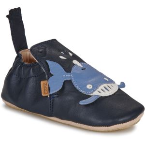 Easy Peasy Chaussons enfant MY BLUBLU BALEINEAU Bleu - Taille 25,26,27