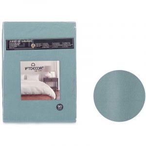 Image de Jeu de draps Vert Lit 1 persone 3 Pi&egrave;ces