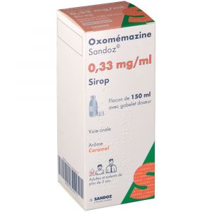 Sandoz Oxom&eacute;mazine 0,33 mg/ml - 150 ml Sirop