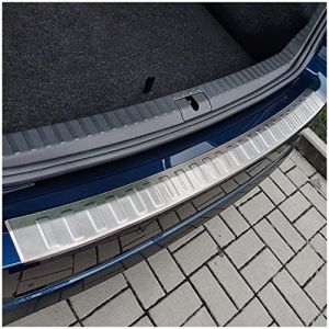 Protection pour bords de chargement en aluminium pour Skoda Octavia 4 Combi année 2020- Pas pour RS! [Argent brossé]