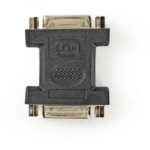 Nedis Adaptateur DVI DVI-I Femelle &agrave; 24 +5 Broches DVI-I Femelle &agrave; 24 +5 Broches Noir