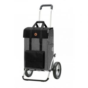 Andersen Chariot de courses collection Royal shopper design Hedda - 51L - Noir