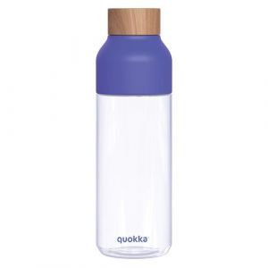 Quokka Bouteille d'Eau R&eacute;utilisable 720ml en Ecozen Collection Ice avec Bouchon Bois Violet
