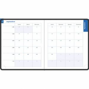 Exacompta 1 Recharge Pour Agenda Semainier Lady 18 - Janvier à Décembre 2022 - Dimension 15 x 17 cm
