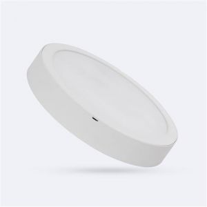 TechBrey Plafonnier LED Rond 24W &Oslash;225 mm Blanc Neutre 4000K