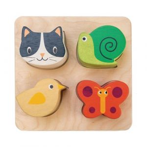 Tender Toys puzzle avec bois de forme junior 14 x 14 x 4 cm