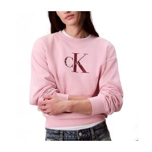 Calvin Klein Sweatshirt Monologue French rose femme - S