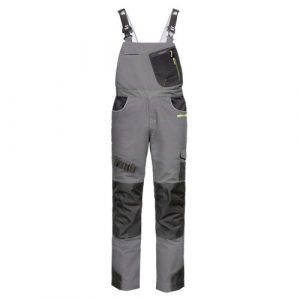 North Ways Salopette De Travail - Gris/Noir - Stampe - S