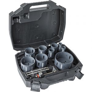 Erko Tr&eacute;pan carbure tungsten-k coffret 9DIA 22-102MM