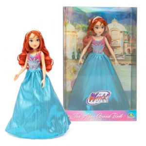 Winx, Poupée articulée, 26 cm, Série Tenue de Bal à Alfea, Modèle Bloom, pour Les Enfants dès 3 Ans, WNX702