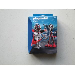 Image de Playmobil 70431 - Chevalier + Stand d'Armes