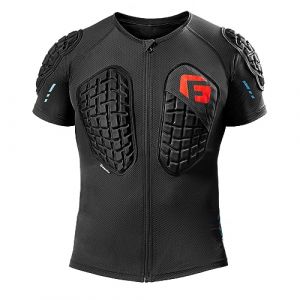 G-Form Gilet de protection MX-360 Impact Noir/Rouge- M