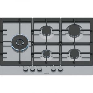 Siemens Table de cuisson gaz 75cm 5 feux 12500w inox - EC7A5SI90