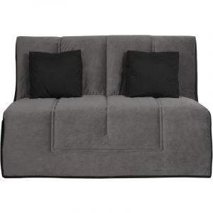 Image de Relaxima Banquette Slyde 160 LOS ANGELES angel gris - matelas Dunlopillo