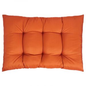 The home deco factory Coussins SUMMERTIME TERRACOTTA Orange - Taille 80x120 cm