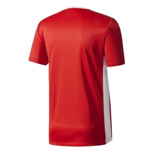 Adidas ENTRADA 18 JSY T- T-Shirt Homme, Power Red/White, FR : M (Taille Fabricant : M)