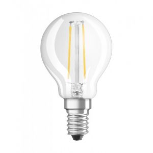 Osram Ampoule goutte LED E14 1,5W 827 transparente