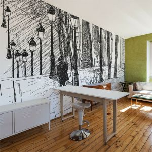 Artgeist Papier peint - escaliers - Montmartre 450x270