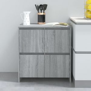 VidaXL Buffet 70x41x75 cm Aggloméré Sonoma gris