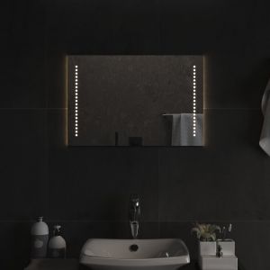 VidaXL Miroir de salle de bain à LED 60x40 cm - Transparent