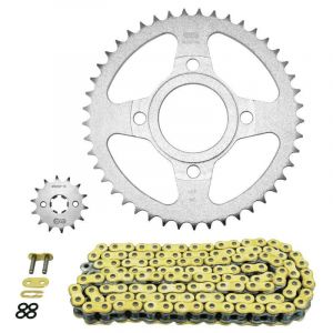Kit chaîne moto Afam Daelim 125 Roadwin 2007+2013 428 14X45 (58-90-10.5)