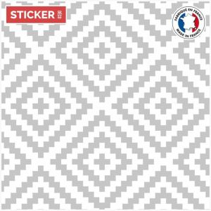 Stickerdecofr - Crédence Adhésive Scandinave 100 x 60 cm Gris Claire