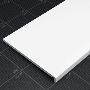 Appui de fen&ecirc;tre PVC l. 40 cm x &eacute;p. 16 mm - Blanc - 140 cm
