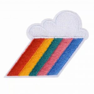 Patch textile fer à repasser arc-en-ciel Rex London