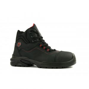 Chaussures De Sécurité Hautes Dusky S3 S Fo Ci Sr - Noir Et Rouge - Taille 47 Uniwork