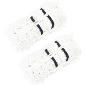 VidaXL Filets à foin 2 pcs carré blanc 75x75 cm pp